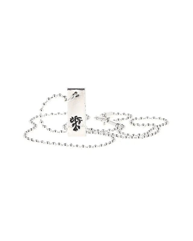 Breathtaking Jewelry, Breathtaking Prices Marc by Marc Jacobs Copiosus Latin Phrase Necklace in Silver-plated Brass Breathtaking Jewelry, Breathtaking Prices Marc by Marc Jacobs Copiosus Latin Phrase Necklace in Silver-plated Brass