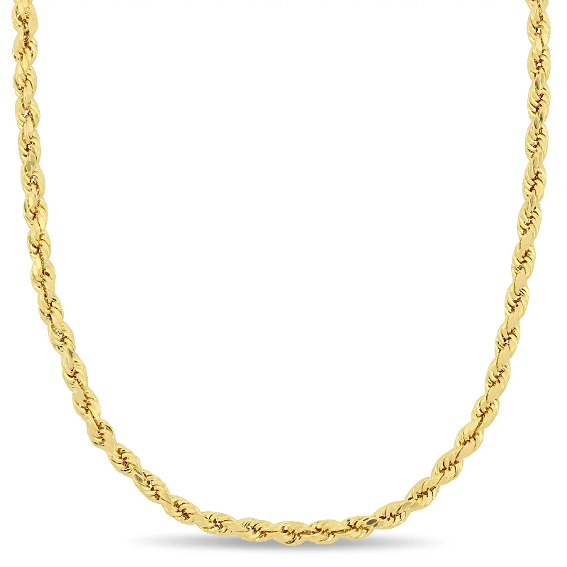 Trending Jewelry Now At Unbeatable Prices Mimi & Max 22 Inch Twist Rope Chain Necklace in 10k Yellow Gold (3mm) Trending Jewelry Now At Unbeatable Prices Mimi & Max 22 Inch Twist Rope Chain Necklace in 10k Yellow Gold (3mm)