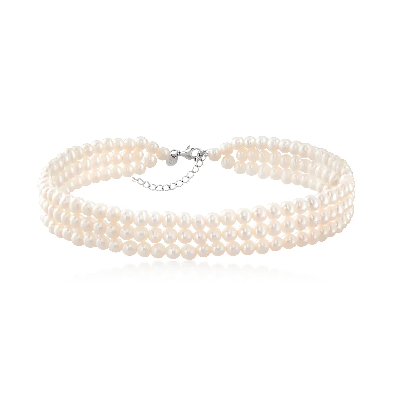 Luxury Jewelry Clearance – Shop Premium Styles Now Ross-Simons 5-6mm Cultured Pearl 3-Row Choker Necklace in Sterling Silver Luxury Jewelry Clearance – Shop Premium Styles Now Ross-Simons 5-6mm Cultured Pearl 3-Row Choker Necklace in Sterling Silver