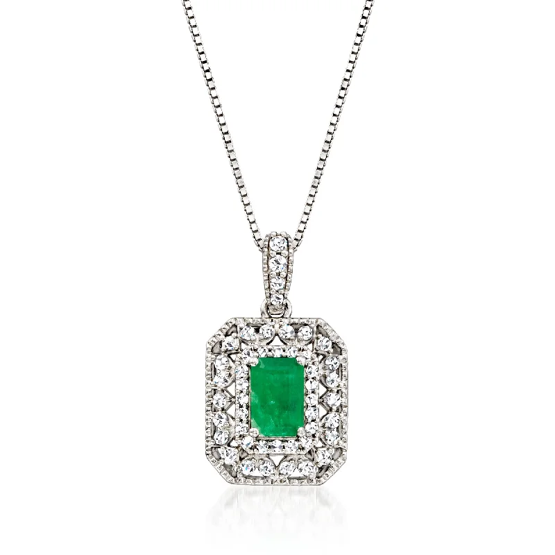 High-End Sparkle, Low-End Prices – Jewelry Sale Live Ross-Simons Emerald and . Diamond Pendant Necklace in Sterling Silver High-End Sparkle, Low-End Prices – Jewelry Sale Live Ross-Simons Emerald and . Diamond Pendant Necklace in Sterling Silver