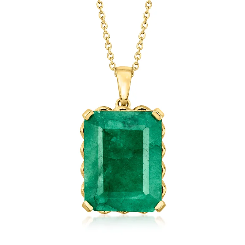 Personalized Jewelry Sale – Meaningful Gifts At Great Prices Ross-Simons Emerald Pendant Necklace in 18kt Gold Over Sterling Personalized Jewelry Sale – Meaningful Gifts At Great Prices Ross-Simons Emerald Pendant Necklace in 18kt Gold Over Sterling