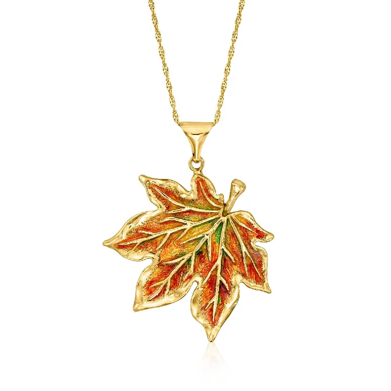 Personalized Jewelry Sale – Meaningful Gifts At Great Prices Ross-Simons Italian Multicolored Enamel Maple Leaf Pendant Necklace in 18kt Gold Over Sterling Personalized Jewelry Sale – Meaningful Gifts At Great Prices Ross-Simons Italian Multicolored Enamel Maple Leaf Pendant Necklace in 18kt Gold Over Sterling