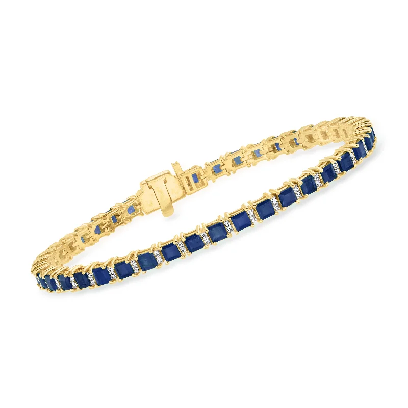 Flash Sale On Stunning Jewelry – Don't Miss Out Ross-Simons Sapphire and . Diamond Tennis Bracelet in 18kt Gold Over Sterling Flash Sale On Stunning Jewelry – Don't Miss Out Ross-Simons Sapphire and . Diamond Tennis Bracelet in 18kt Gold Over Sterling