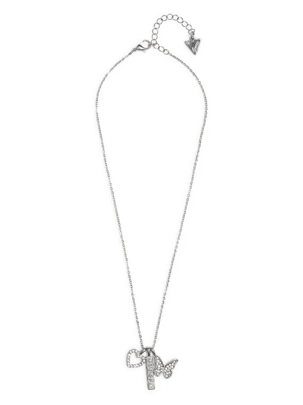 Last Chance To Shop High-End Jewelry At Markdown Prices Silver-Tone Charmy Necklace