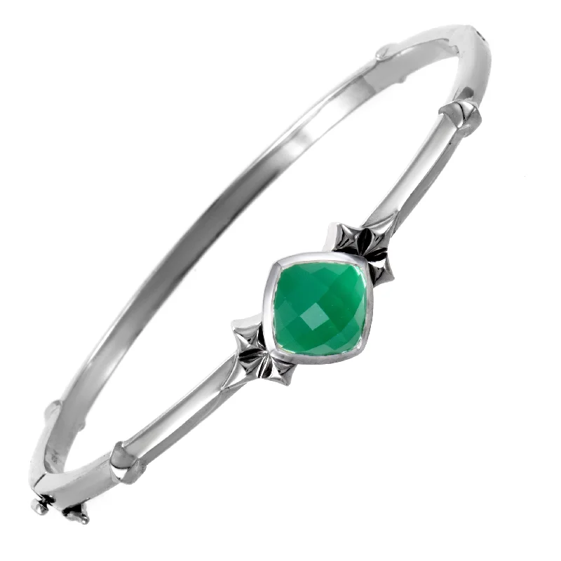 Get Ready To Sparkle – Special Jewelry Discounts Stephen Webster Superstud Silver Quartz and Chrysoprase Bangle Bracelet Get Ready To Sparkle – Special Jewelry Discounts Stephen Webster Superstud Silver Quartz and Chrysoprase Bangle Bracelet
