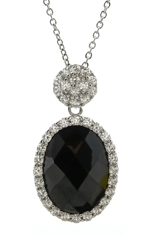 Glamorous Jewelry, Glamorous Deals – Shop Now Sterling Silver Cz Drop Neck
