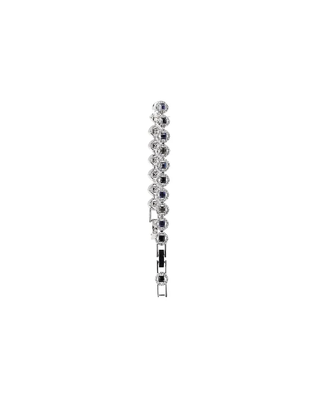 Gorgeous Jewelry, Limited-Time Savings Swarovski Angelic Square Bracelet in Silver Rhodium-Plated Metal Gorgeous Jewelry, Limited-Time Savings Swarovski Angelic Square Bracelet in Silver Rhodium-Plated Metal