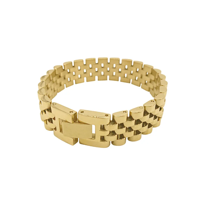 Unmissable Discounts On Timeless Jewelry Pieces Tarnish Resistant 14k Gold Plated Watch Band Bracelet Unmissable Discounts On Timeless Jewelry Pieces Tarnish Resistant 14k Gold Plated Watch Band Bracelet