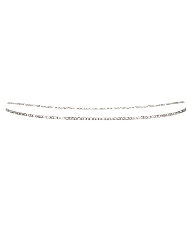 Don't Miss Our Biggest Jewelry Sale Of The Season The Suganami Belly Chain Set- Silver Don't Miss Our Biggest Jewelry Sale Of The Season The Suganami Belly Chain Set- Silver
