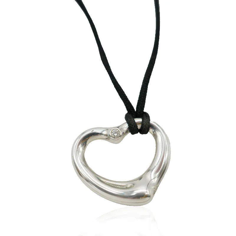 Best Jewelry Sale – Shop Exclusive Designs Now Tiffany & Co. Elsa Peretti Open Heart Pendant With Diamond Best Jewelry Sale – Shop Exclusive Designs Now Tiffany & Co. Elsa Peretti Open Heart Pendant With Diamond