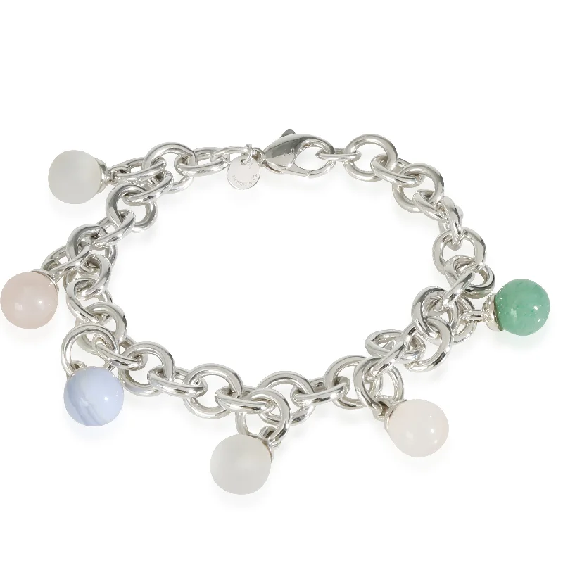 Limited-Time Offer On Elegant Jewelry Pieces Tiffany & Co. Fascination Bracelet With Gemstones in Sterling Silver Limited-Time Offer On Elegant Jewelry Pieces Tiffany & Co. Fascination Bracelet With Gemstones in Sterling Silver