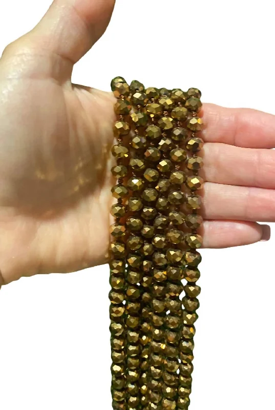 Jewelry Flash Sale – Stylish Designs At Unbeatable Rates Women's Long Beaded Necklace In Bronze Jewelry Flash Sale – Stylish Designs At Unbeatable Rates Women's Long Beaded Necklace In Bronze