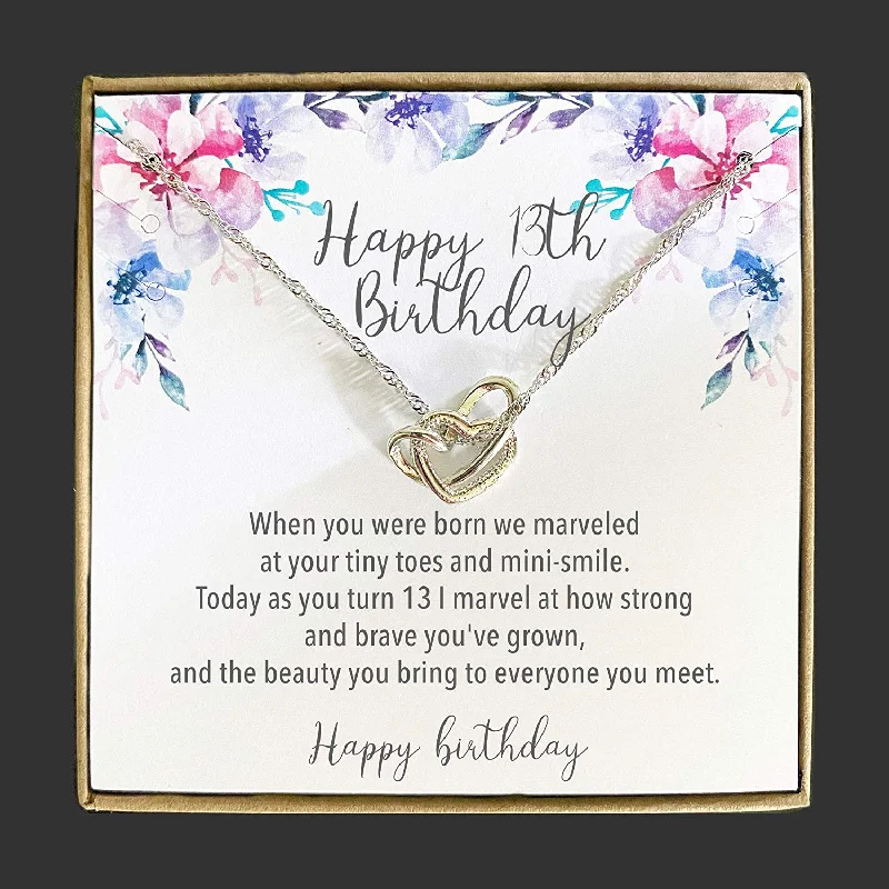Limited-Stock Jewelry Sale – Shop Before It's Gone 13th Birthday Necklace Birthday For Girl - 13th Birthday Necklace - Girls 13th - Present for 13 Year Old Girl - Limited-Stock Jewelry Sale – Shop Before It's Gone 13th Birthday Necklace Birthday For Girl - 13th Birthday Necklace - Girls 13th - Present for 13 Year Old Girl -