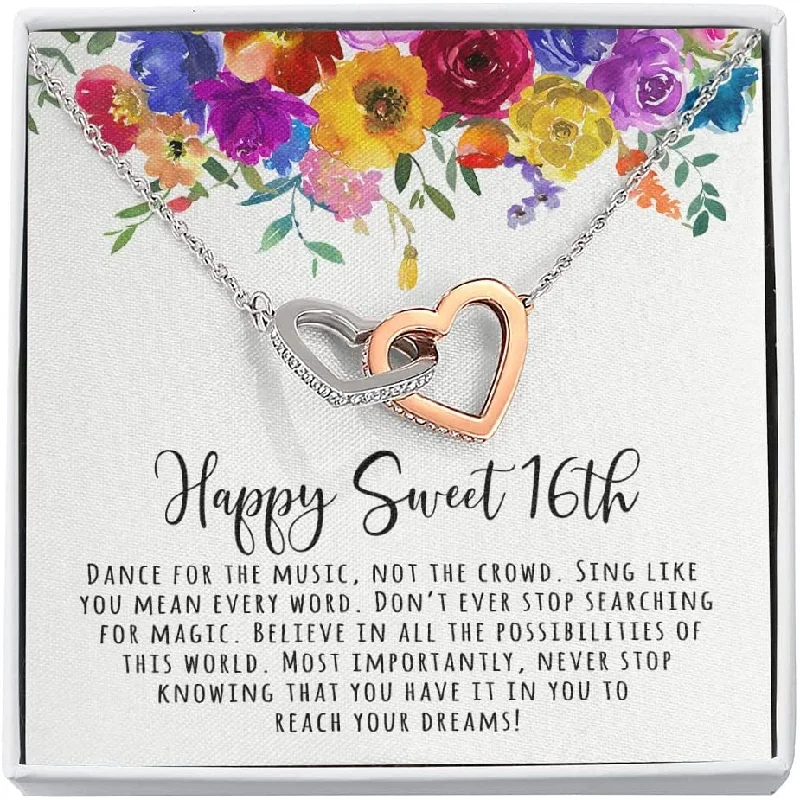 Handcrafted Beauty At Affordable Prices 16th Birthday Neaklace Message Card Jewelry Handmade Necklace Sweet 16 Necklace 16th for Girl Gift for 16 Year Old Handcrafted Beauty At Affordable Prices 16th Birthday Neaklace Message Card Jewelry Handmade Necklace Sweet 16 Necklace 16th for Girl Gift for 16 Year Old