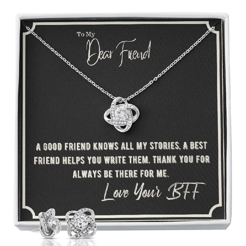 Affordable Gold-Plated Jewelry For Modern Fashion Best Friend Gifts For Women - Best Friend Necklace - Friendship Gifts For Women Friends - Love Knot Earrings - Love Knot Affordable Gold-Plated Jewelry For Modern Fashion Best Friend Gifts For Women - Best Friend Necklace - Friendship Gifts For Women Friends - Love Knot Earrings - Love Knot