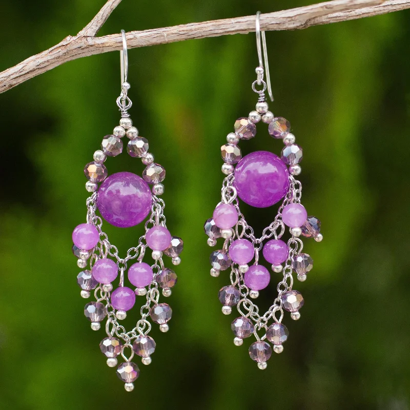 Shop Handcrafted Jewelry At Special Promotional Rates Brilliant Meteor Quartz Beaded Silver Earrings Shop Handcrafted Jewelry At Special Promotional Rates Brilliant Meteor Quartz Beaded Silver Earrings