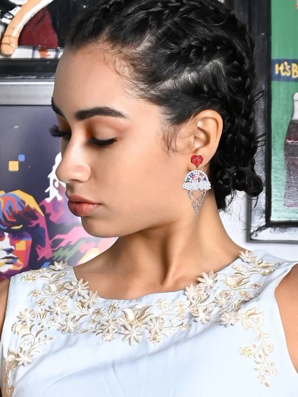 Grab Your Favorite Jewelry At The Lowest Prices Odette Women Multicolour Metal Earrings Grab Your Favorite Jewelry At The Lowest Prices Odette Women Multicolour Metal Earrings