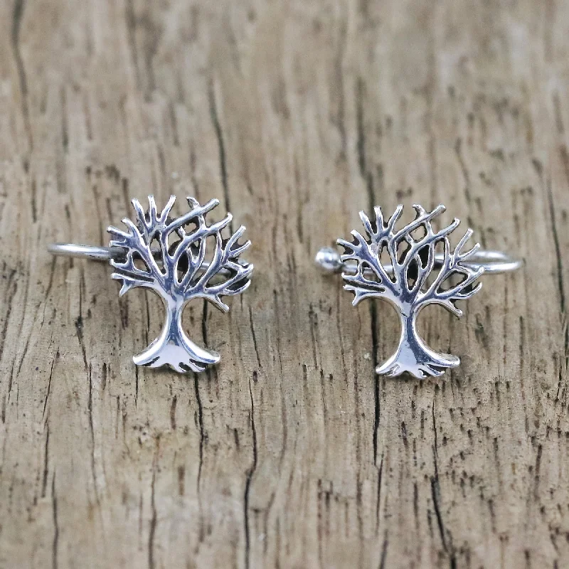 Elegant Jewelry Pieces At Unbelievable Prices Eternal Trees Delicate Oak Tree Silver Ear Cuffs Elegant Jewelry Pieces At Unbelievable Prices Eternal Trees Delicate Oak Tree Silver Ear Cuffs