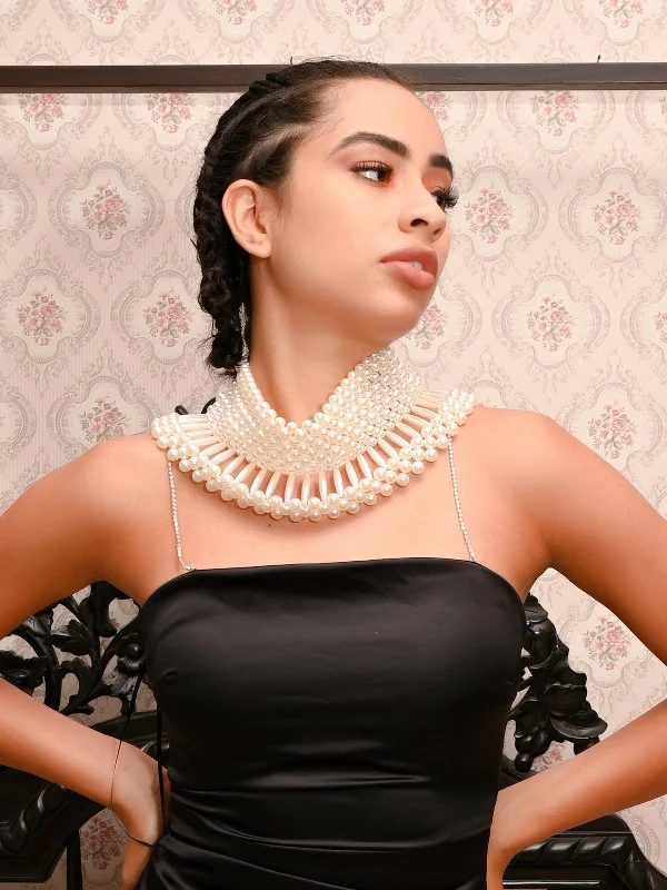 Shop Dazzling Jewelry At The Best Prices Odette Women Gold Metal Necklace