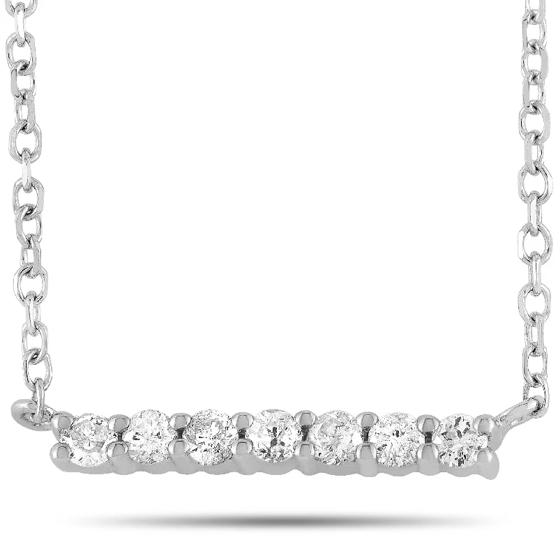 Elegant Jewelry At Unbeatable Offers – Shop Before It's Gone LB Exclusive 14K White Gold 0.10 ct Diamond Pendant Necklace Elegant Jewelry At Unbeatable Offers – Shop Before It's Gone LB Exclusive 14K White Gold 0.10 ct Diamond Pendant Necklace