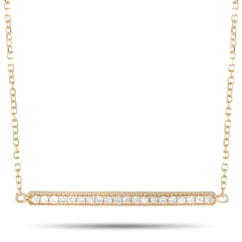 Shine Without Limits – Jewelry Sale Happening Now LB Exclusive 14K Yellow Gold 0.10 ct Diamond Pendant Necklace Shine Without Limits – Jewelry Sale Happening Now LB Exclusive 14K Yellow Gold 0.10 ct Diamond Pendant Necklace