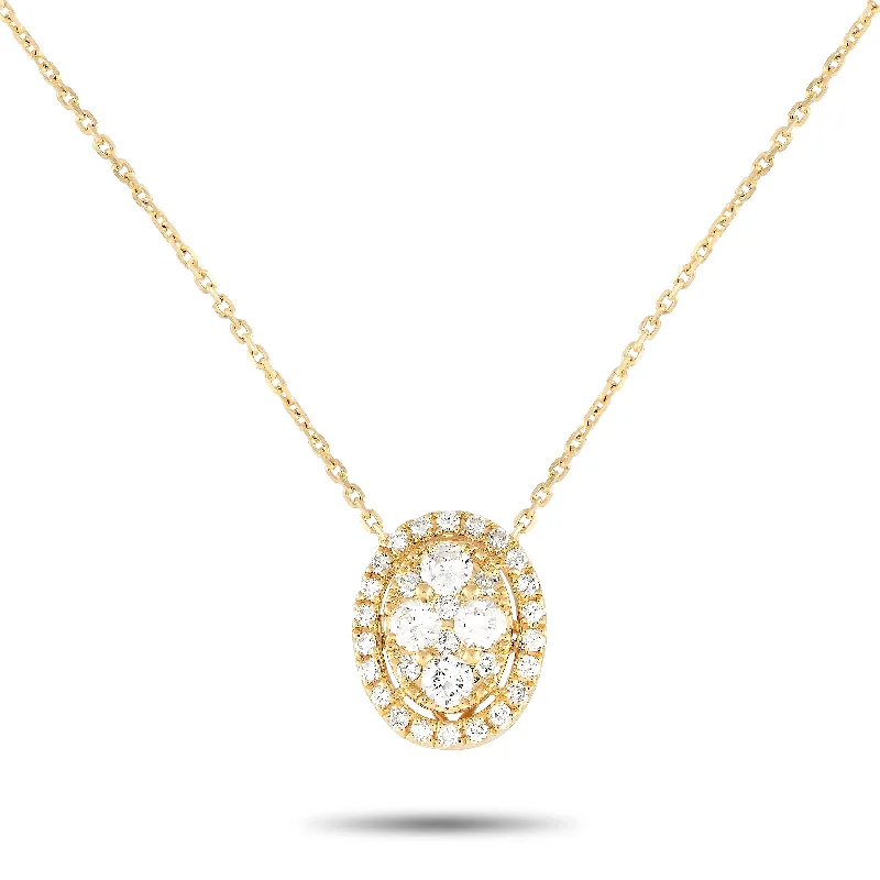 Limited-Stock Jewelry Clearance – Grab Your Favorites Now LB Exclusive 18K Yellow Gold 0.85ct Diamond Necklace ANK-14939-Y Limited-Stock Jewelry Clearance – Grab Your Favorites Now LB Exclusive 18K Yellow Gold 0.85ct Diamond Necklace ANK-14939-Y