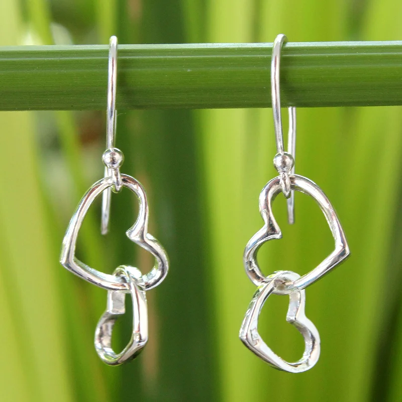 Grab Your Favorite Jewelry At The Lowest Prices Locked in Love Sterling Silver Earrings Grab Your Favorite Jewelry At The Lowest Prices Locked in Love Sterling Silver Earrings