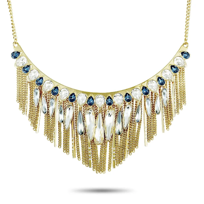Seasonal Jewelry Sale – Upgrade Your Collection Swarovski Gipsy Yellow Gold-Plated Crystal Necklace Seasonal Jewelry Sale – Upgrade Your Collection Swarovski Gipsy Yellow Gold-Plated Crystal Necklace