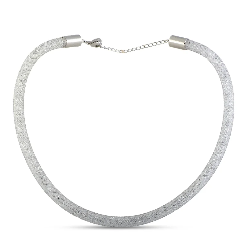 Elegant Rose Gold Jewelry For A Stylish Touch Swarovski Stardust Crystal Necklace