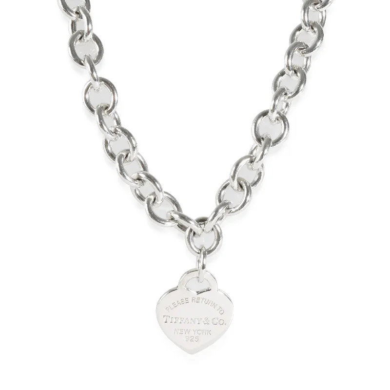 Premium Diamond Jewelry At Once-In-A-Lifetime Discounts Tiffany & Co. Return To Tiffany Heart Tag Necklace in Sterling Silver Premium Diamond Jewelry At Once-In-A-Lifetime Discounts Tiffany & Co. Return To Tiffany Heart Tag Necklace in Sterling Silver