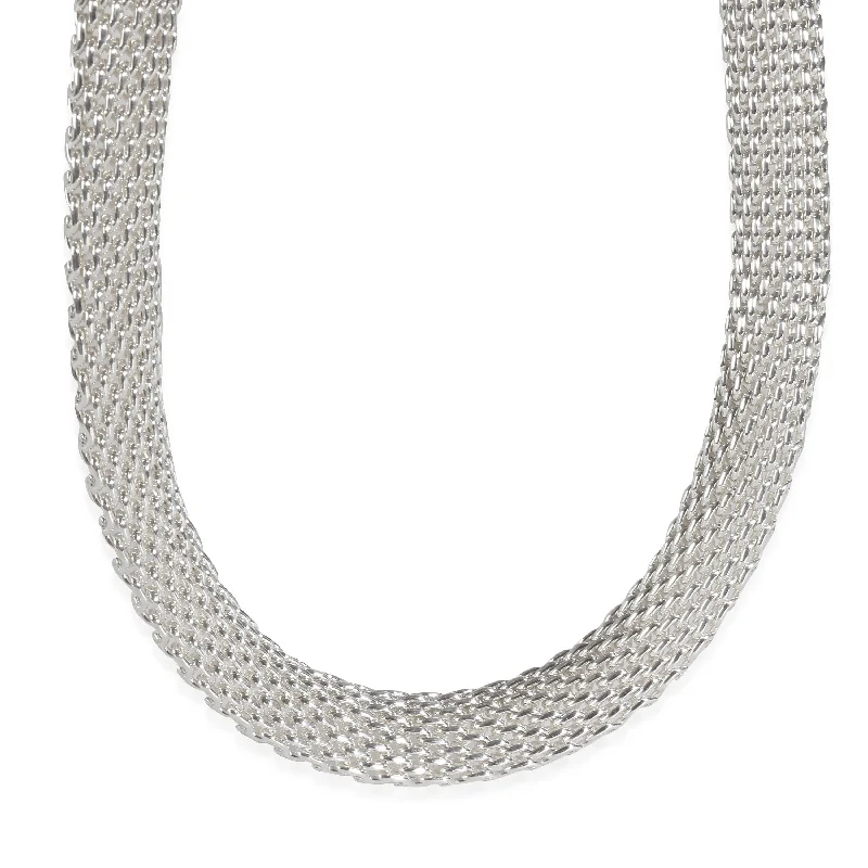 Huge Savings On Premium Jewelry Styles Tiffany & Co. Somerset Necklace in Sterling Silver Huge Savings On Premium Jewelry Styles Tiffany & Co. Somerset Necklace in Sterling Silver