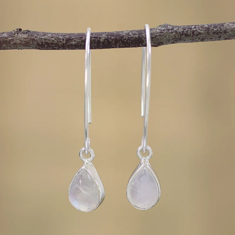 Elevate Your Outfit With Discounted Statement Jewelry Trendy Luster Rainbow Moonstone Silver Earrings Elevate Your Outfit With Discounted Statement Jewelry Trendy Luster Rainbow Moonstone Silver Earrings