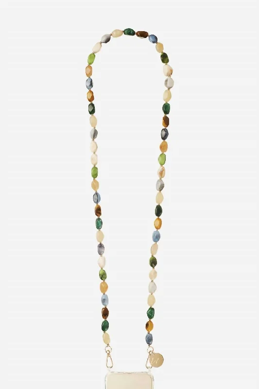 Premium Jewelry, Premium Discounts – Act Fast Women's Polly Long Chain Necklace In Multicolor