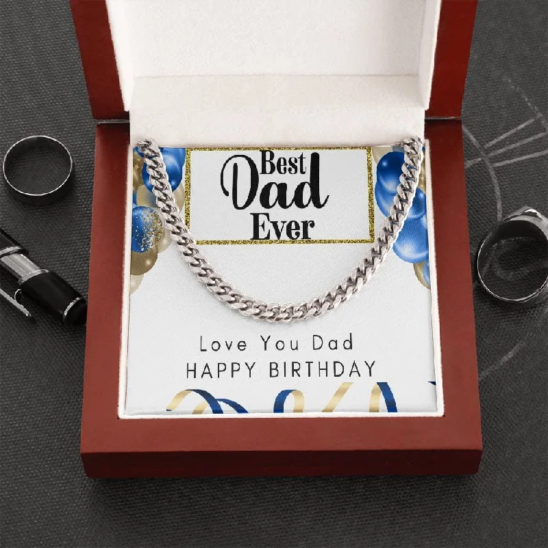 Best-Selling Jewelry Now Available At Special Deals Father's Day Necklace Gift For Dad Happy Birthday To My Dad Cuban Link Chain Gift for Dad Gift from Son or Daughter Best-Selling Jewelry Now Available At Special Deals Father's Day Necklace Gift For Dad Happy Birthday To My Dad Cuban Link Chain Gift for Dad Gift from Son or Daughter