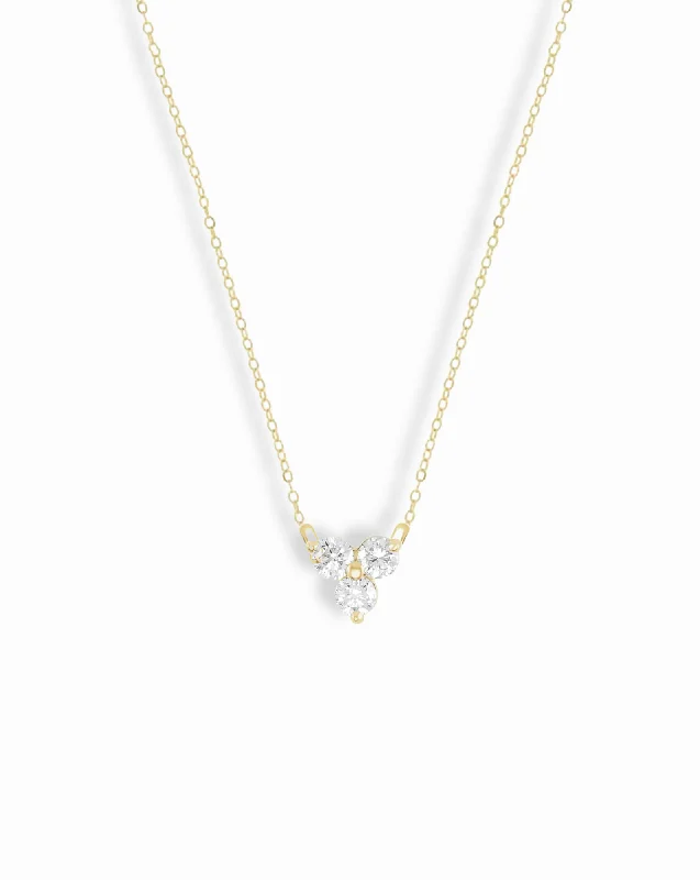 Holiday Jewelry Sale – Perfect Gifts At Great Prices 14k Diamond Trinity Necklace