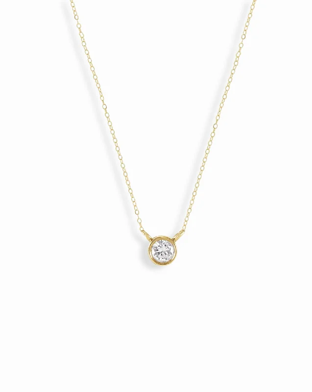 Unmissable Deals On Handmade Jewelry Collections 14k Solitaire Diamond Necklace