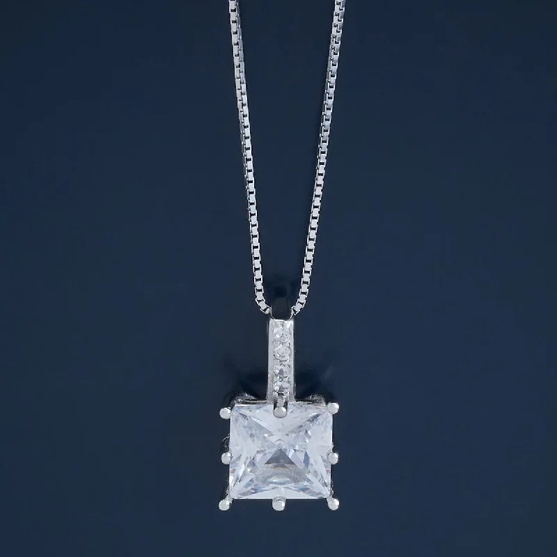 Luxury Jewelry At Unbeatable Discounts 92.5 Silver Necklace 176518
