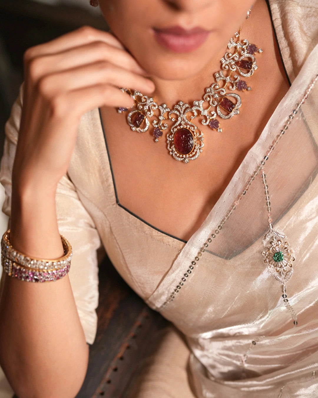 Handcrafted Beauty At Affordable Prices Abeer Necklace