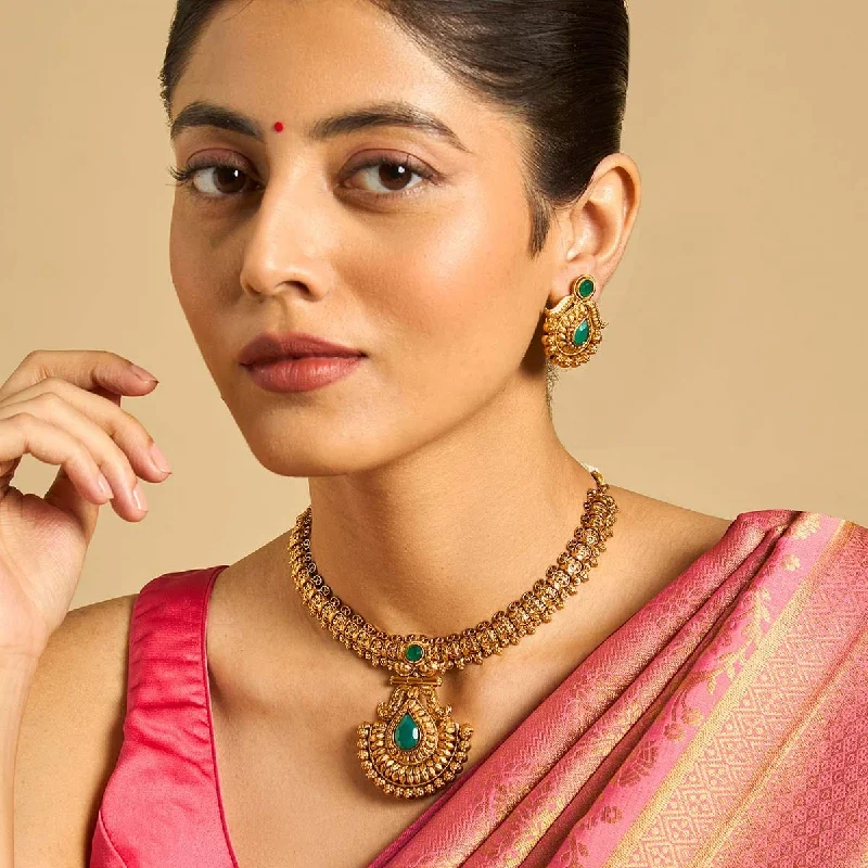 High-End Sparkle, Low-End Prices – Jewelry Sale Live Antique Necklace 172499