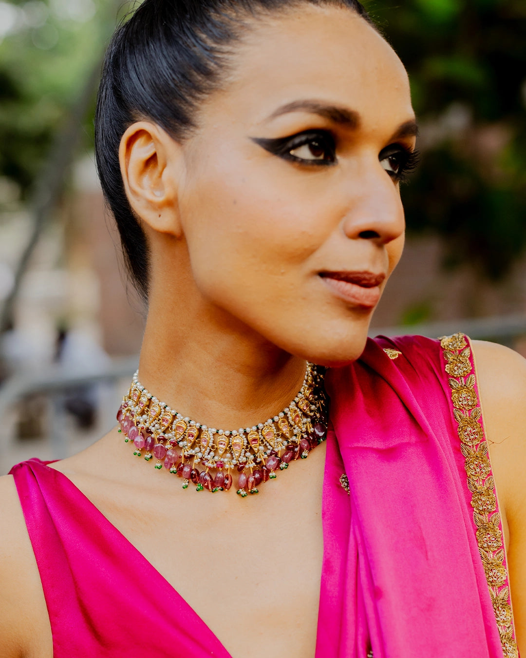 Elevate Your Outfit With Discounted Statement Jewelry Aravali Necklace