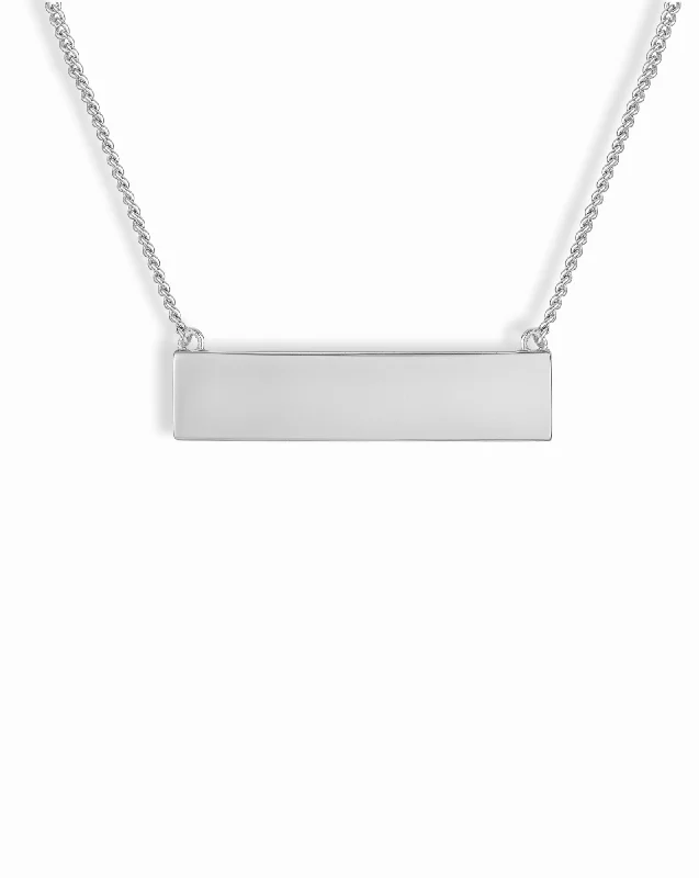 Shop Signature Jewelry Styles At Exclusive Prices Aspen Name Plate Necklace