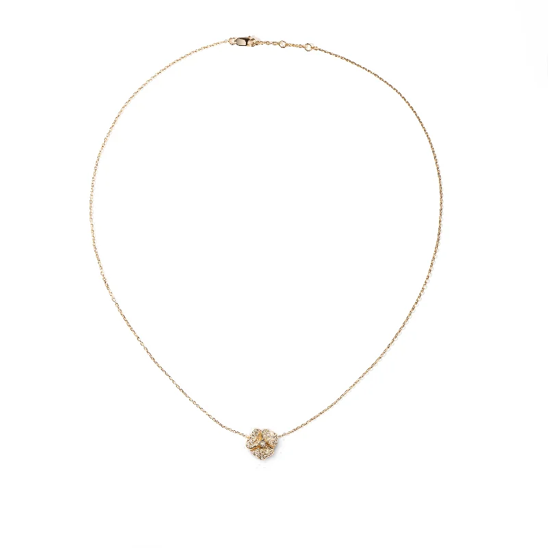 Elegant Jewelry, Exclusive Prices – Shop Now Bloom Mini Flower White Diamond Necklace Elegant Jewelry, Exclusive Prices – Shop Now Bloom Mini Flower White Diamond Necklace
