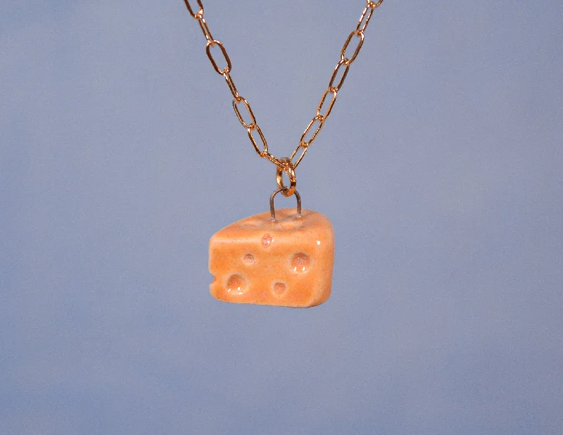Luxury Meets Affordability – Jewelry Sale Live Now Cheese Necklace