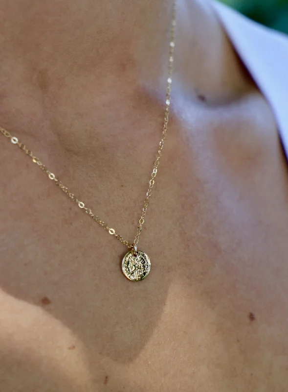 Luxury Jewelry Sale – Sparkle For Less PETITE COIN NECKLACE