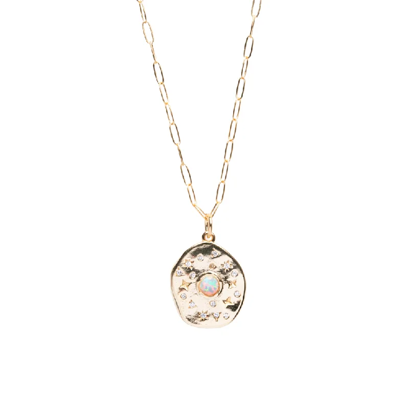 Timeless Elegance At Unbelievable Discounts Cosmos Opal Necklace