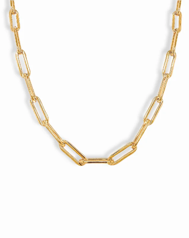 Seasonal Jewelry Deals – Elevate Your Style Dylan Paperclip Chain Necklace
