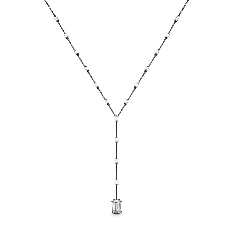 Elegant Jewelry At Unbeatable Offers – Shop Before It's Gone Illusion Diamond Baguette Y Necklace Elegant Jewelry At Unbeatable Offers – Shop Before It's Gone Illusion Diamond Baguette Y Necklace