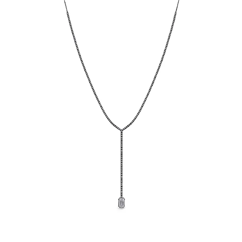 Limited-Time Offer On Elegant Jewelry Pieces Illusion Diamond Tennis Y Pave Necklace Limited-Time Offer On Elegant Jewelry Pieces Illusion Diamond Tennis Y Pave Necklace