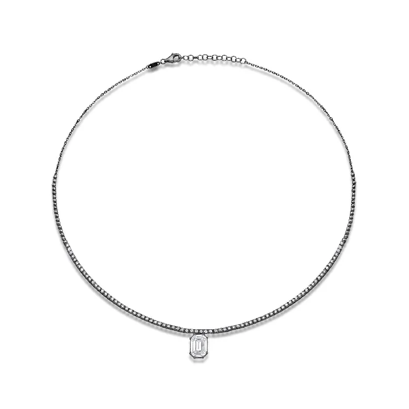 Flash Sale On Stunning Jewelry – Don't Miss Out Illusion Diamond Vertical Pave Necklace Flash Sale On Stunning Jewelry – Don't Miss Out Illusion Diamond Vertical Pave Necklace