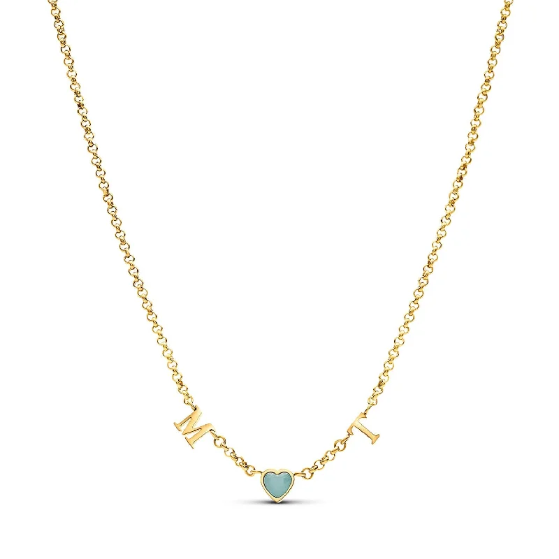 Shop Fine Jewelry With Exclusive Savings Made Mine Initials & Birthstone Necklace (Gold) Shop Fine Jewelry With Exclusive Savings Made Mine Initials & Birthstone Necklace (Gold)